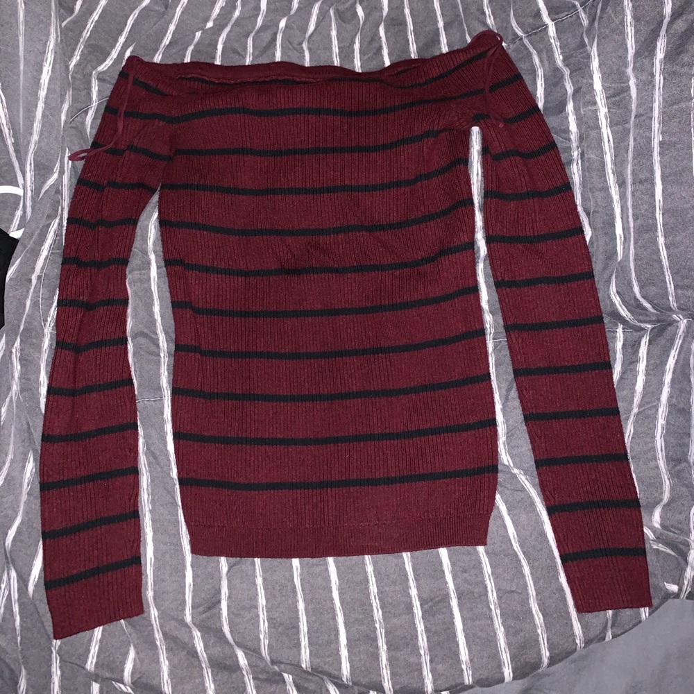 Off the shoulder shirt